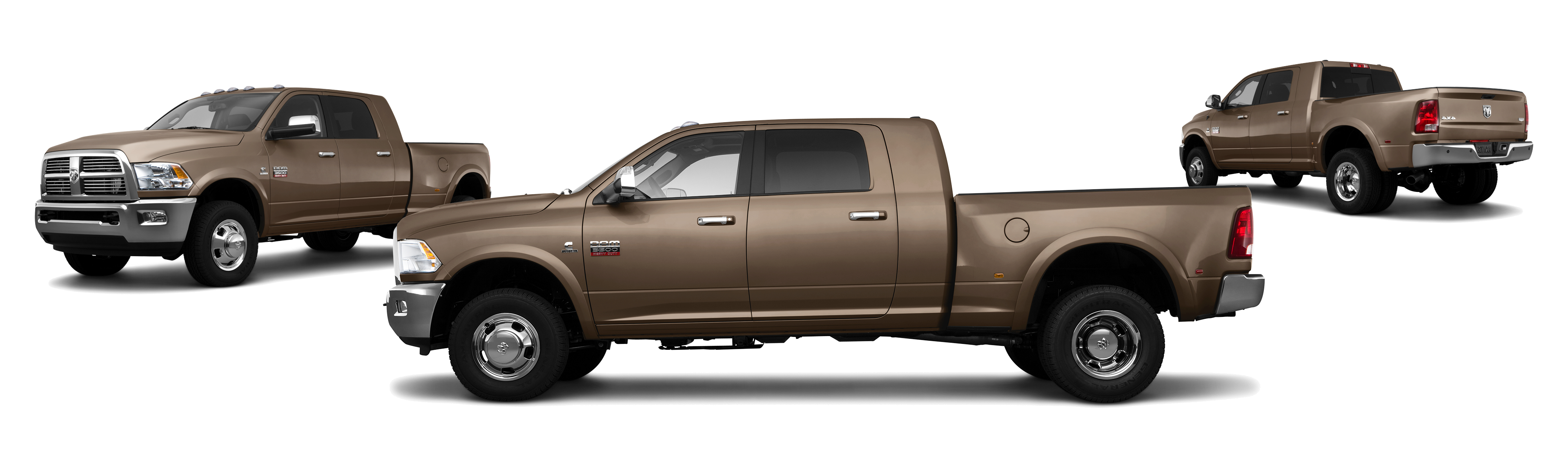 Image of 2010 Dodge Ram 3500 4x4 SLT 4dr Mega Cab 6.3 ft. SB DRW Pickup