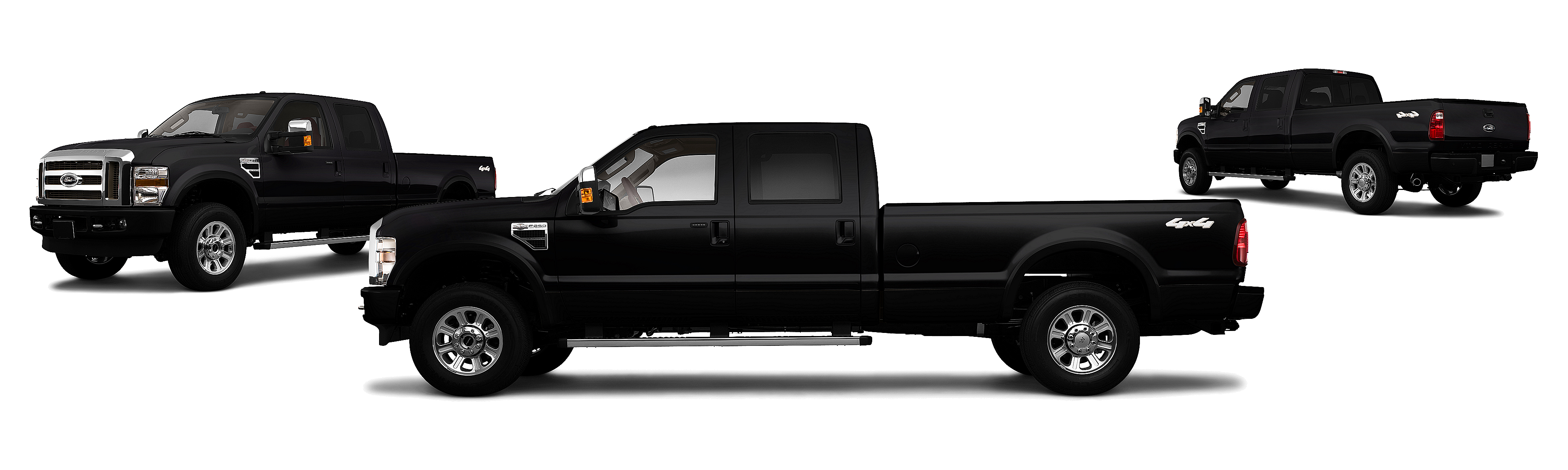 Image of 2010 Ford F-250 Super Duty 4x4 Lariat 4dr Crew Cab 8 ft. LB Pickup