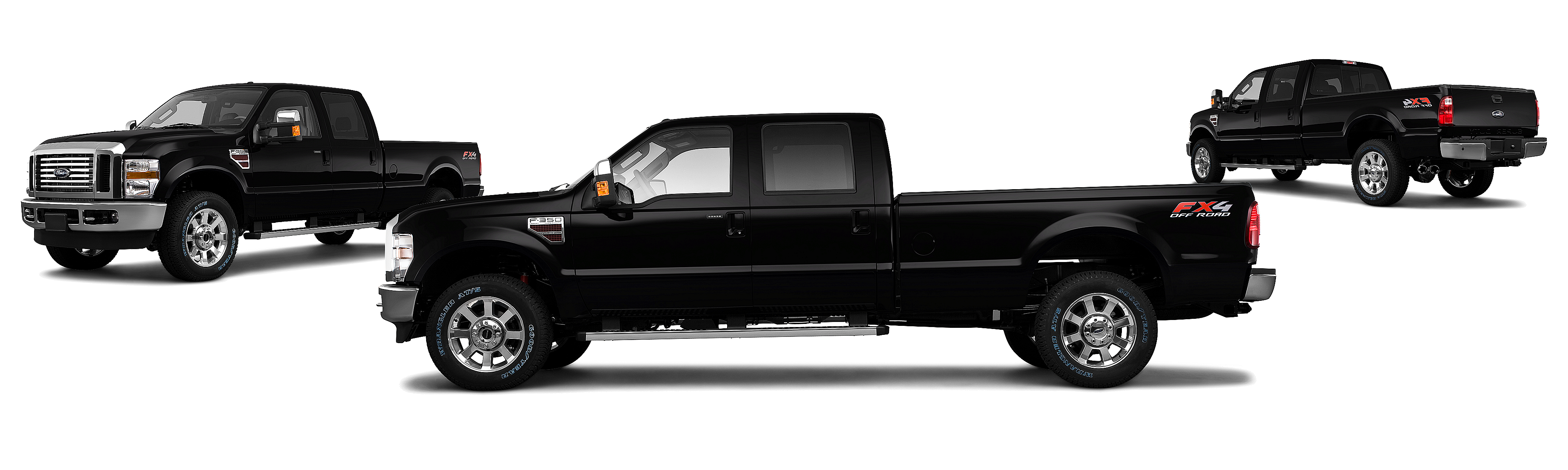 Image of 2010 Ford F-350 Super Duty 4x4 Lariat 4dr Crew Cab 6.8 ft. SB SRW Pickup
