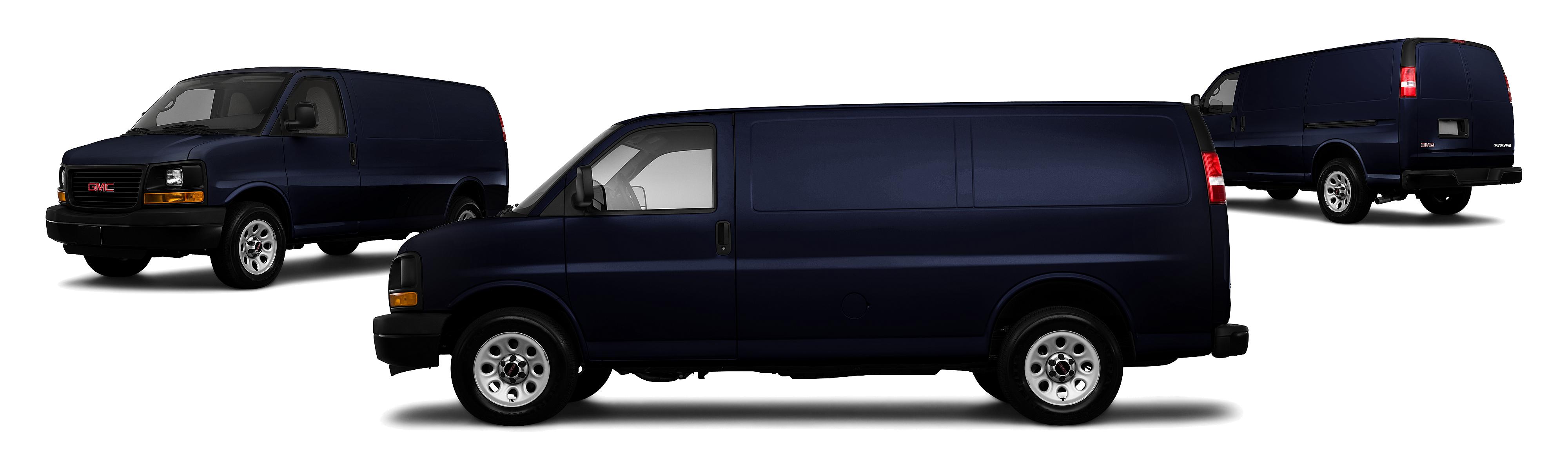 Image of 2010 GMC Savana 3500 3dr Extended Cargo Van w/ 1SD