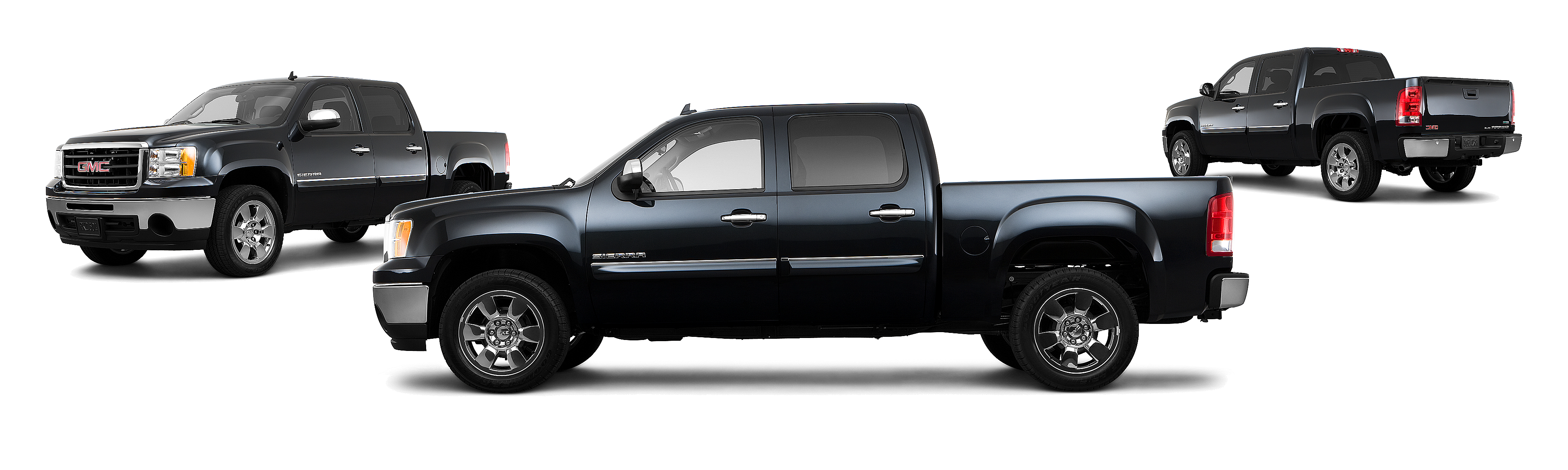 Image of 2010 GMC Sierra 1500 4x2 SLE 4dr Crew Cab 5.8 ft. SB