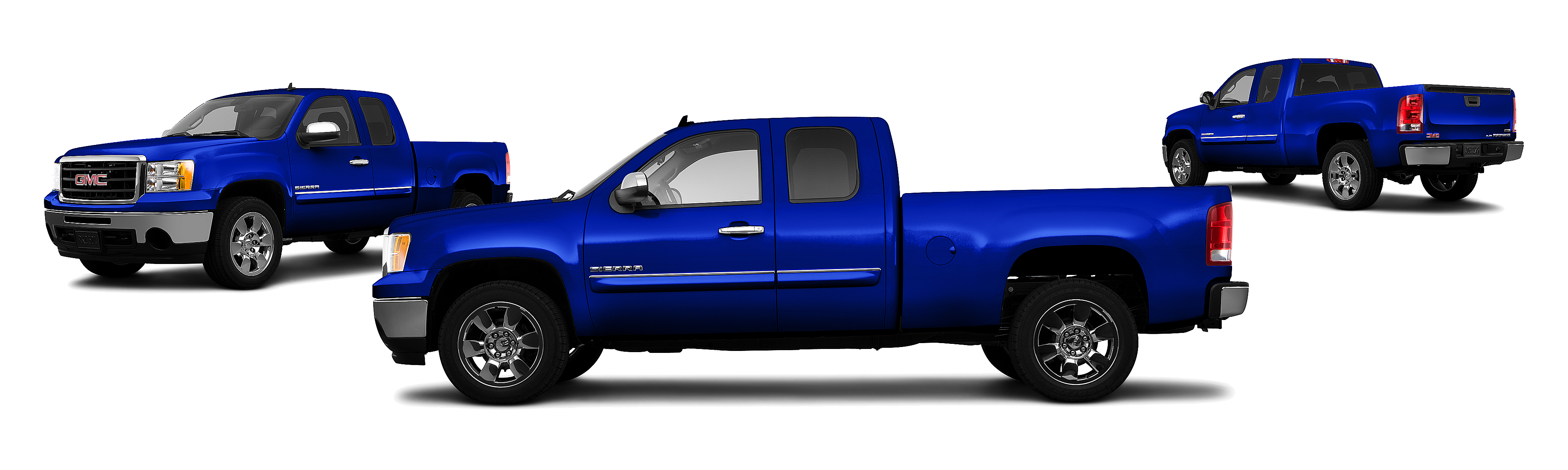 Image of 2010 GMC Sierra 1500 4x4 SLT 4dr Extended Cab 6.5 ft. SB