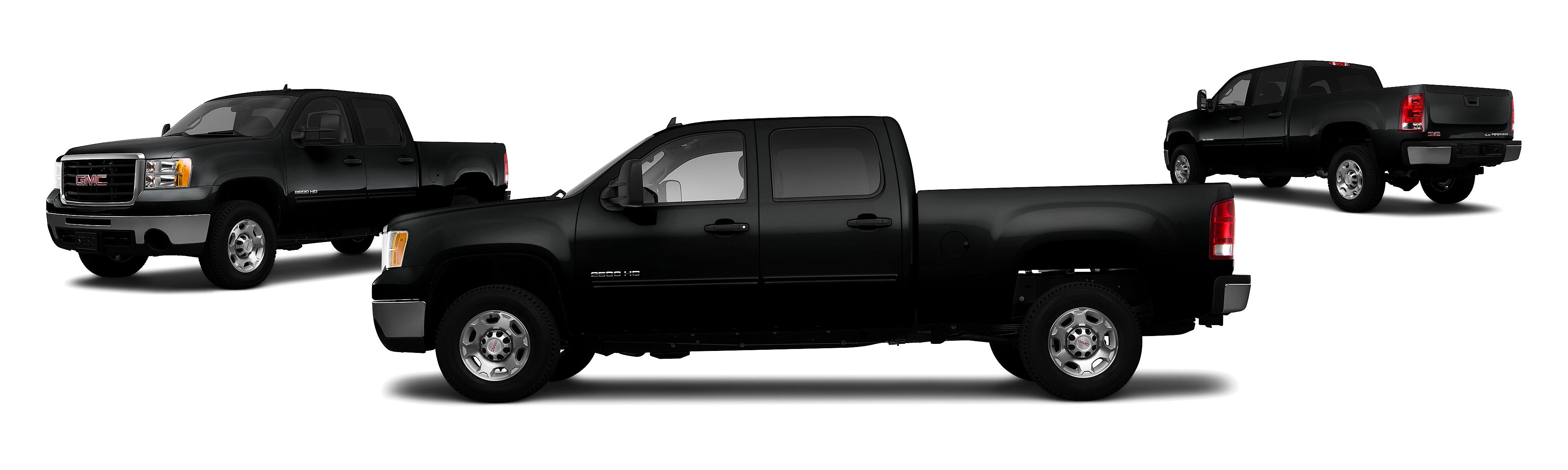 Image of 2010 GMC Sierra 2500HD 4x4 SLE 4dr Crew Cab SB