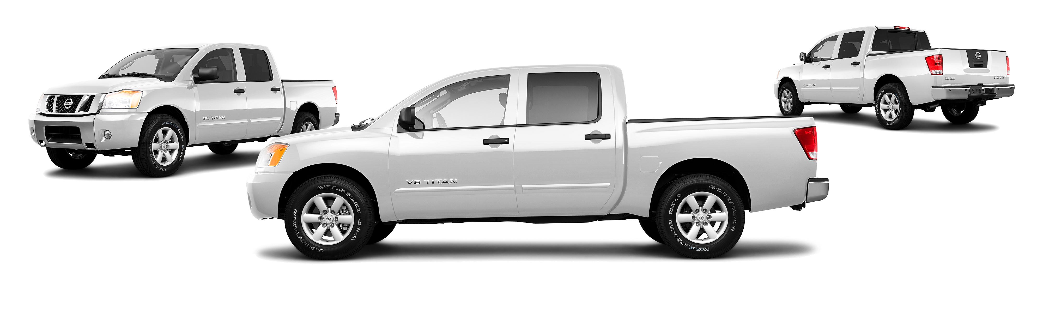 Image of 2010 Nissan Titan 4x4 PRO-4X 4dr Crew Cab SWB Pickup