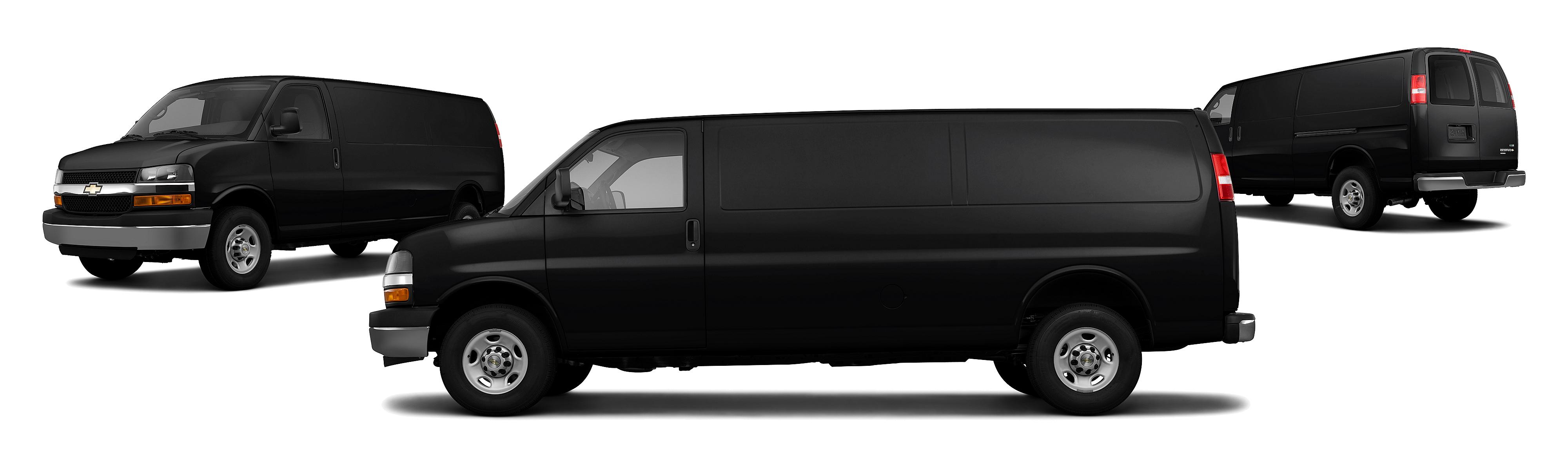 Image of 2011 Chevrolet Express 3500 3dr Extended Cargo Van w/ 1WT