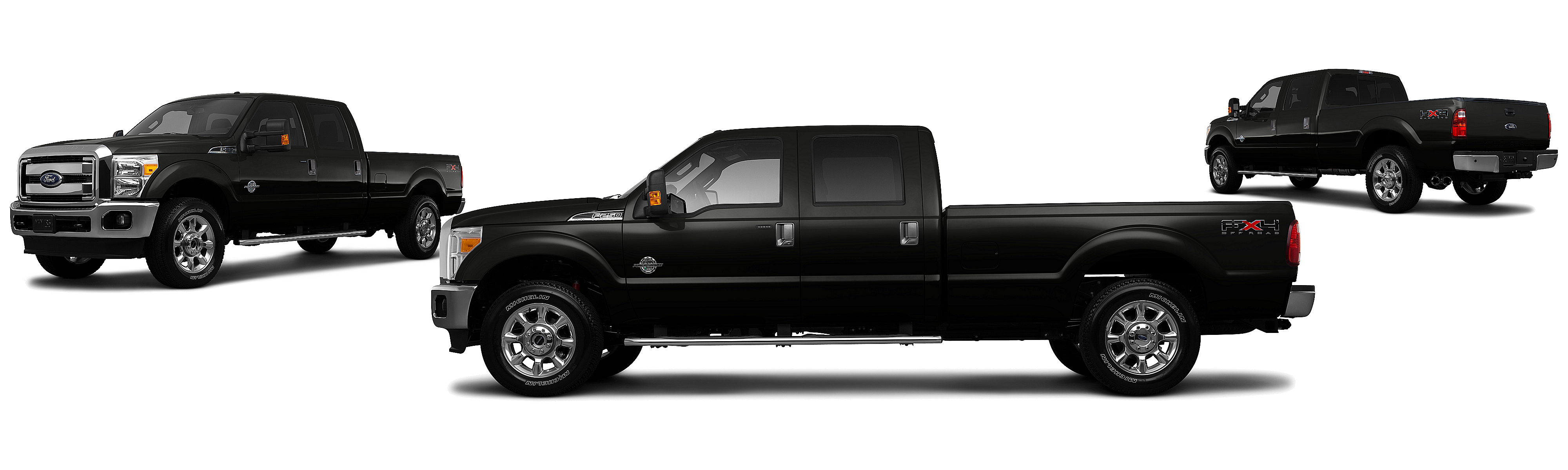 Image of 2011 Ford F-250 Super Duty 4x4 Lariat 4dr Crew Cab 6.8 ft. SB Pickup
