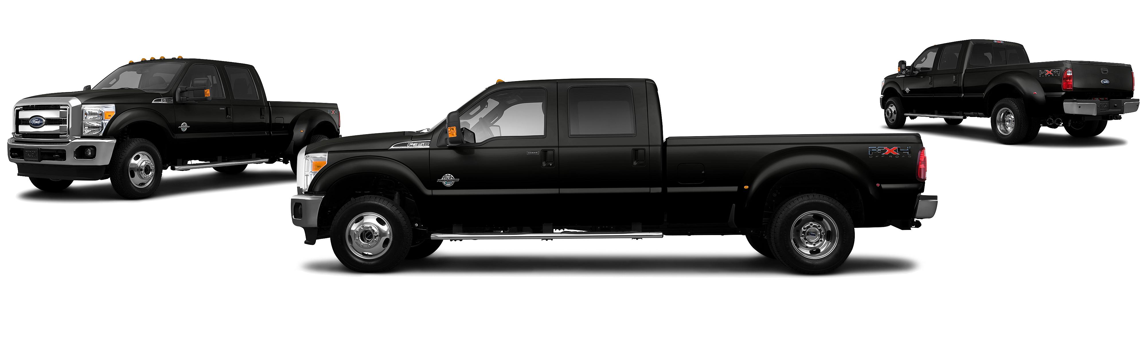 Image of 2011 Ford F-350 Super Duty 4x4 Lariat 4dr Crew Cab 8 ft. LB DRW Pickup