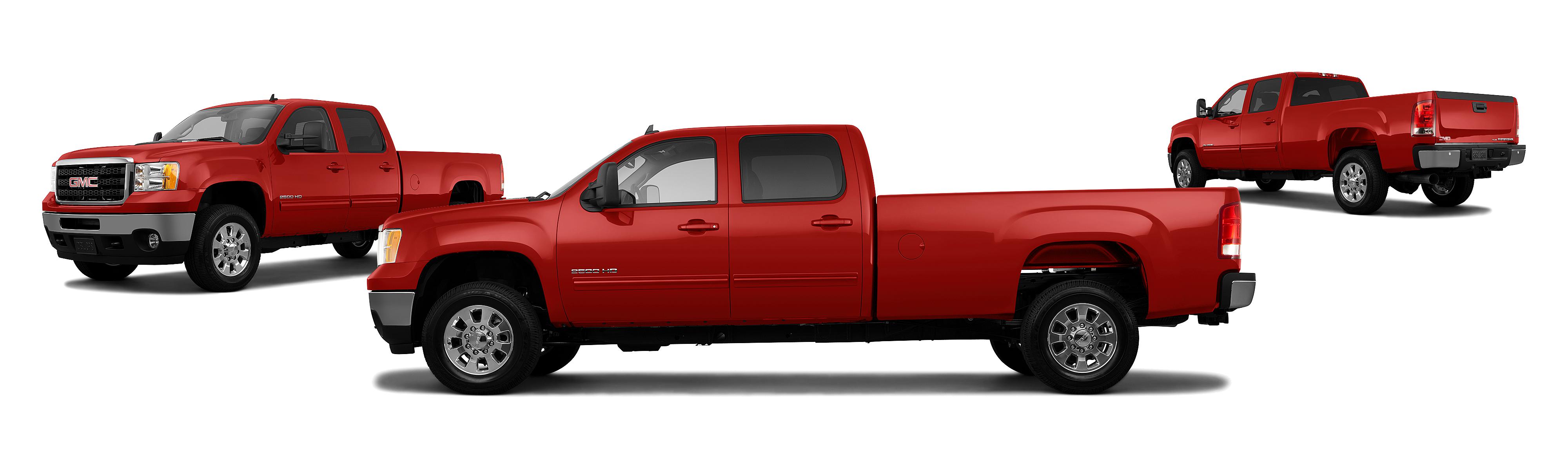 Image of 2011 GMC Sierra 2500HD 4x2 SLT 4dr Crew Cab LB