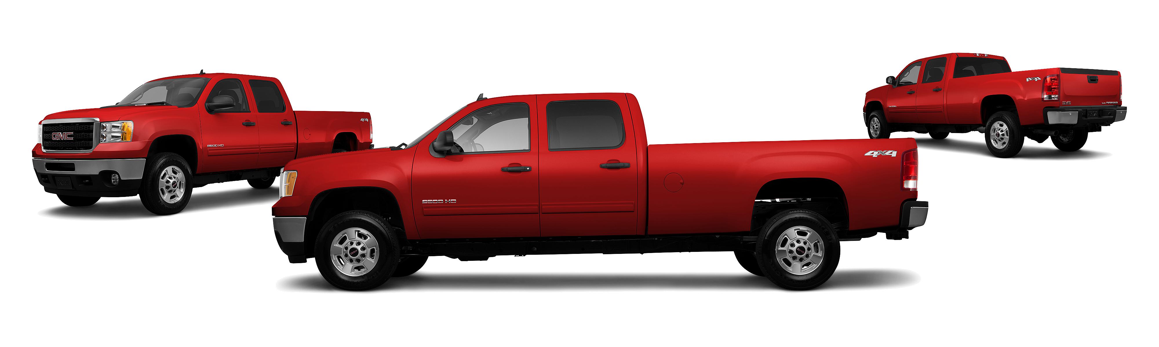 Image of 2011 GMC Sierra 2500HD 4x4 SLE 4dr Crew Cab LB