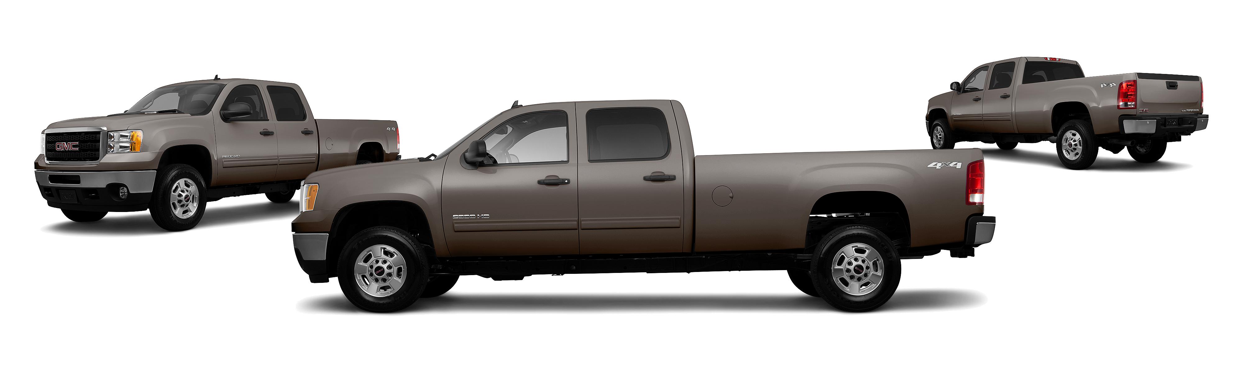 Image of 2011 GMC Sierra 2500HD 4x4 Work Truck 4dr Crew Cab LB