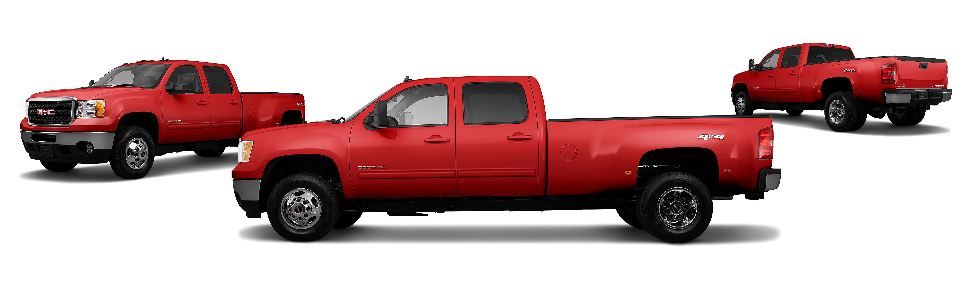 Image of 2011 GMC Sierra 3500HD 4x2 SLT 4dr Extended Cab SRW