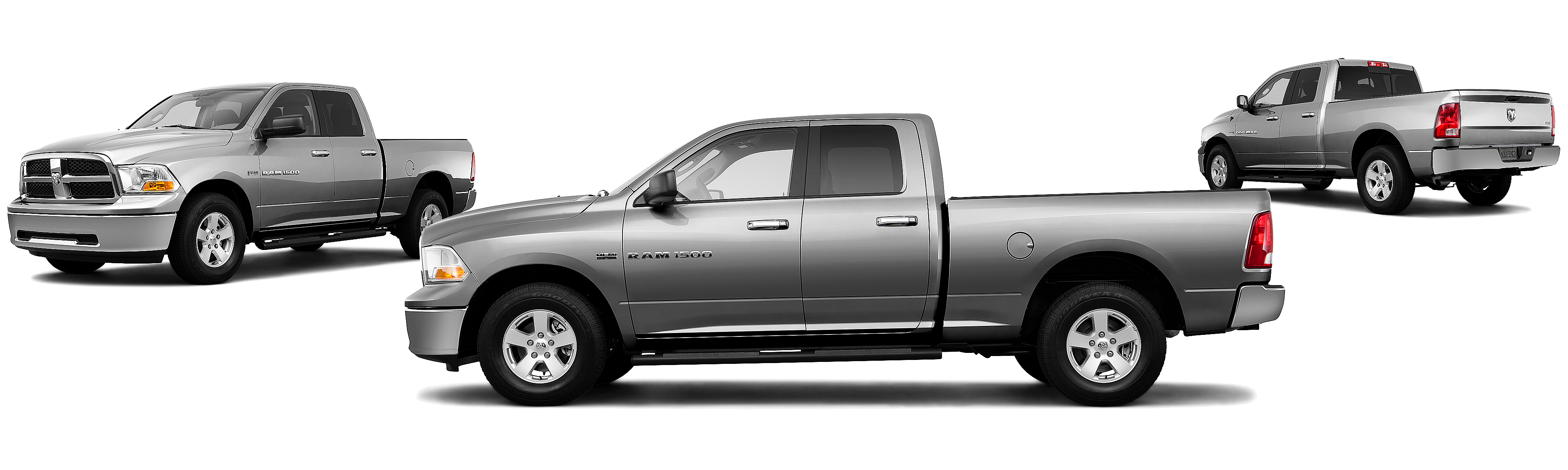 Image of 2011 Ram 1500 4x4 Lone Star 4dr Quad Cab 6.3 ft. SB Pickup