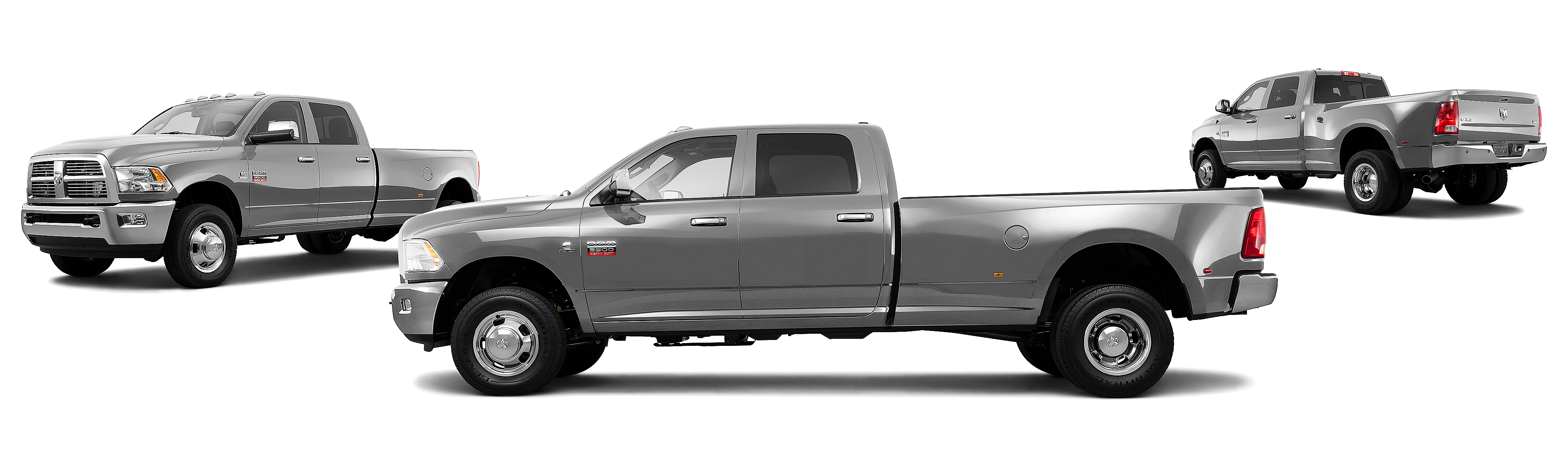 Image of 2011 Ram 3500 4x2 Laramie 4dr Mega Cab 6.3 ft. SB DRW Pickup