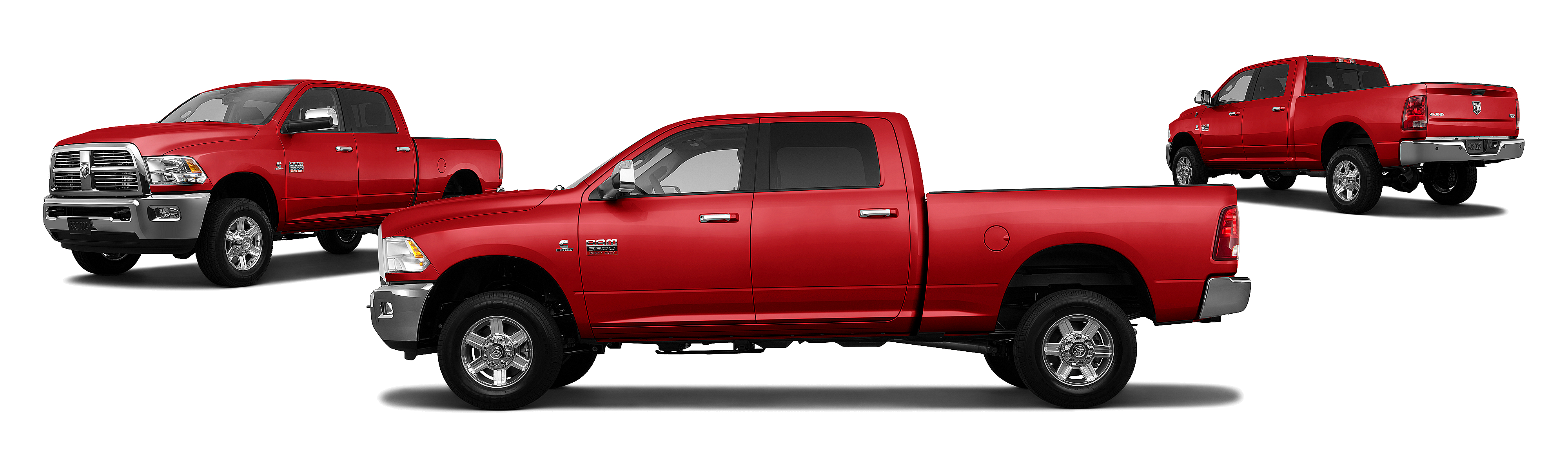 Image of 2011 Ram 3500 4x4 Laramie Longhorn 4dr Crew Cab 6.3 ft. SB SRW Pickup