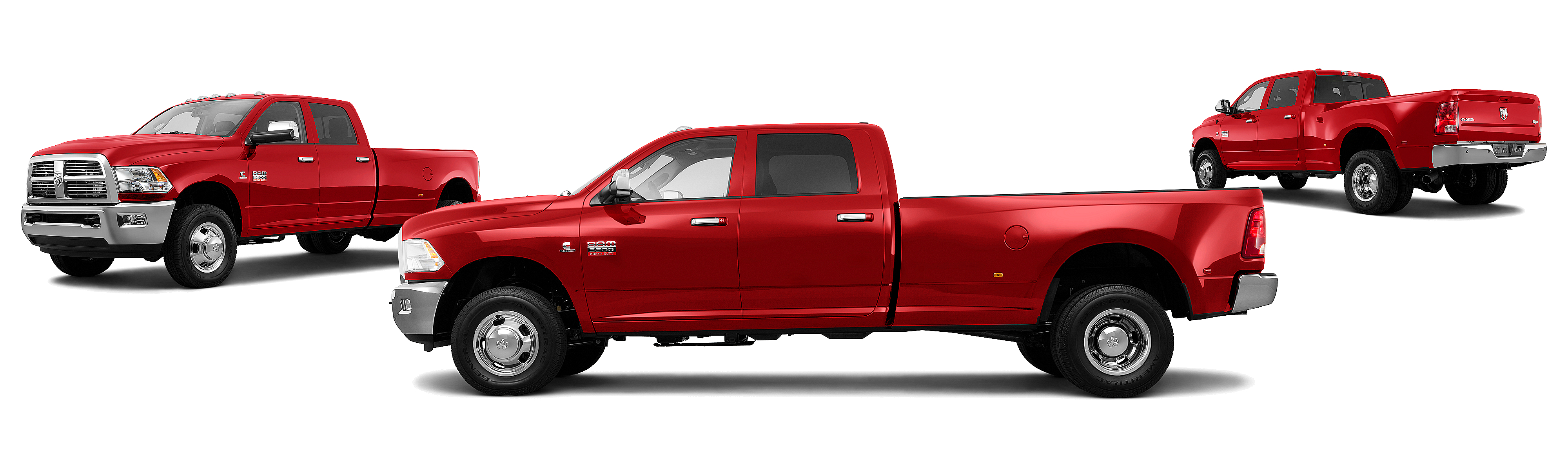 Image of 2011 Ram 3500 4x4 Laramie Longhorn 4dr Crew Cab 8 ft. LB DRW Pickup