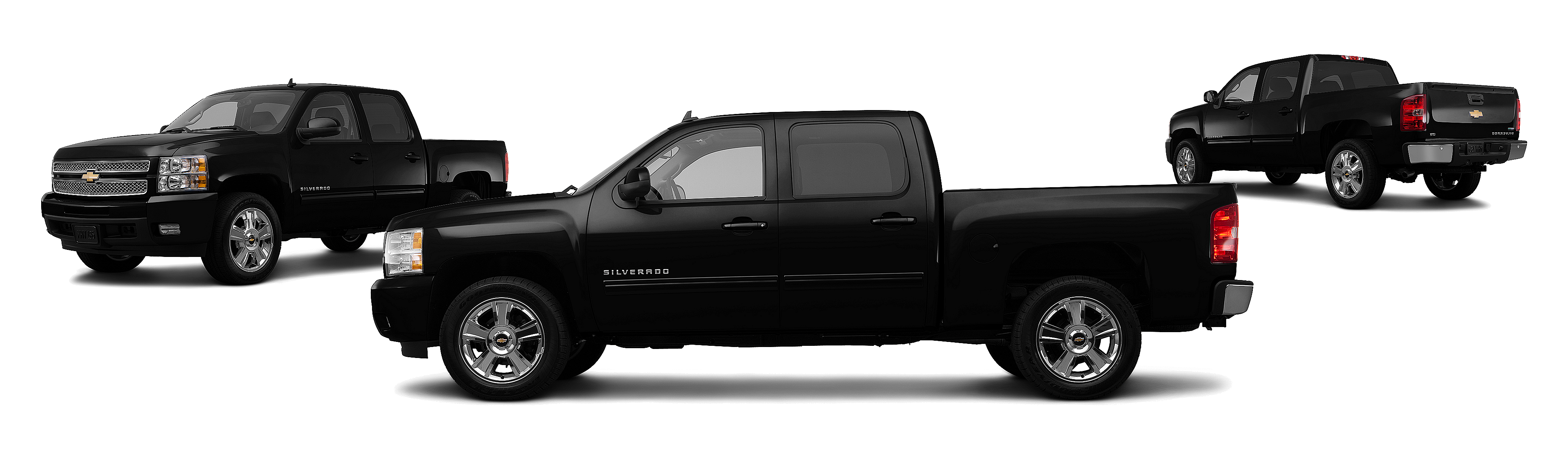 Image of 2012 Chevrolet Silverado 1500 4x4 LTZ 4dr Crew Cab 5.8 ft. SB