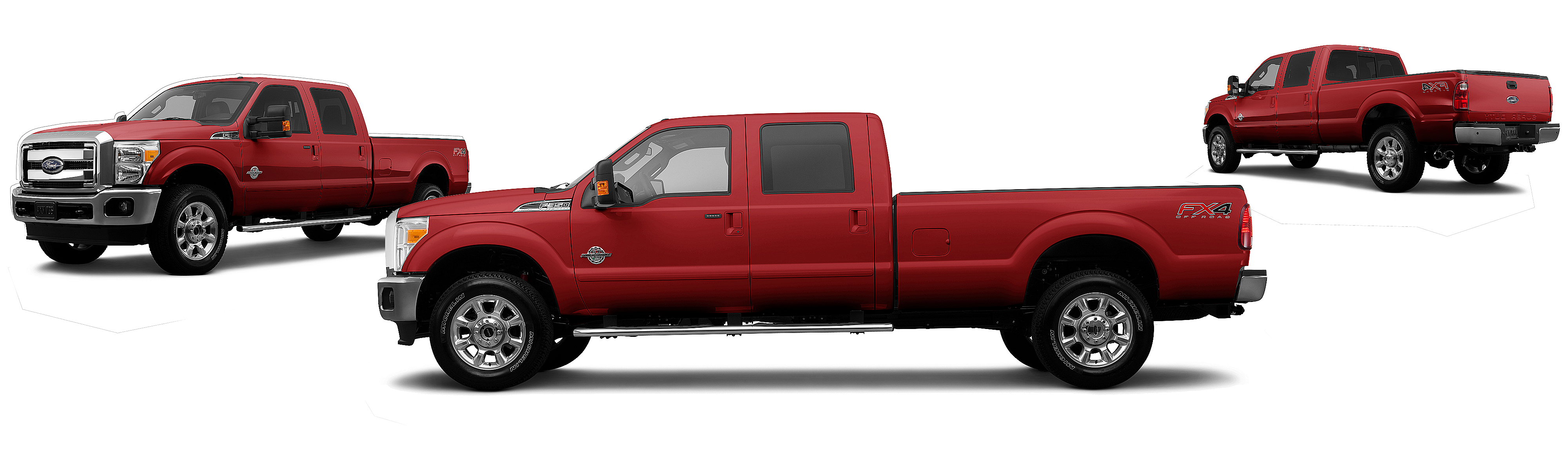 Image of 2012 Ford F-350 Super Duty 4x4 Lariat 4dr Crew Cab 6.8 ft. SB SRW Pickup