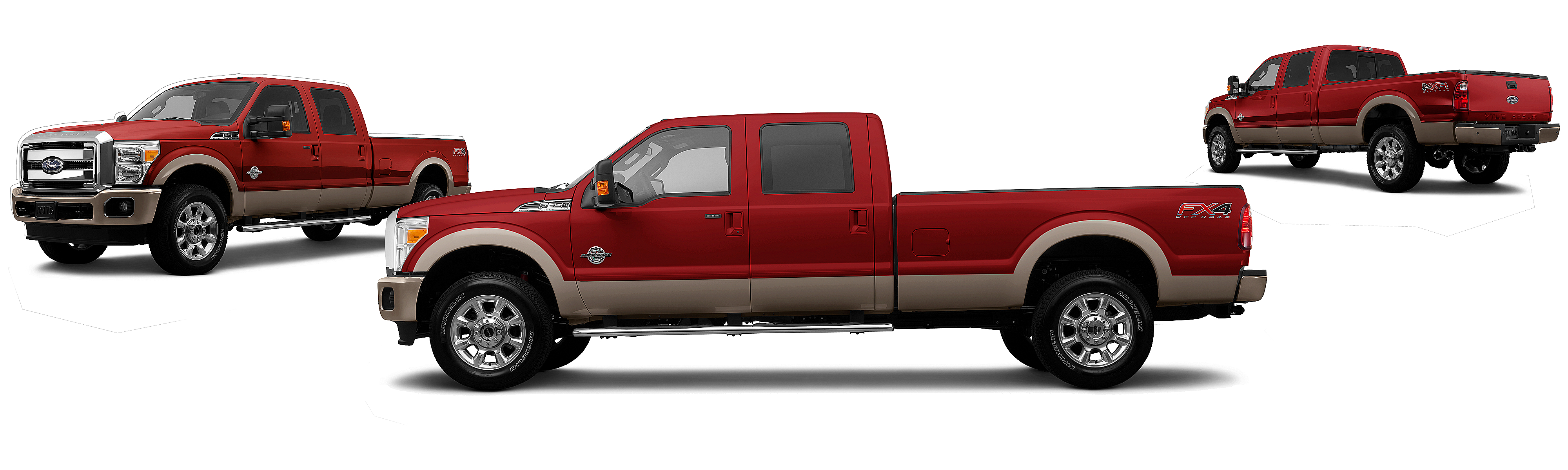 Image of 2012 Ford F-350 Super Duty 4x4 XLT 4dr Crew Cab 8 ft. LB SRW Pickup
