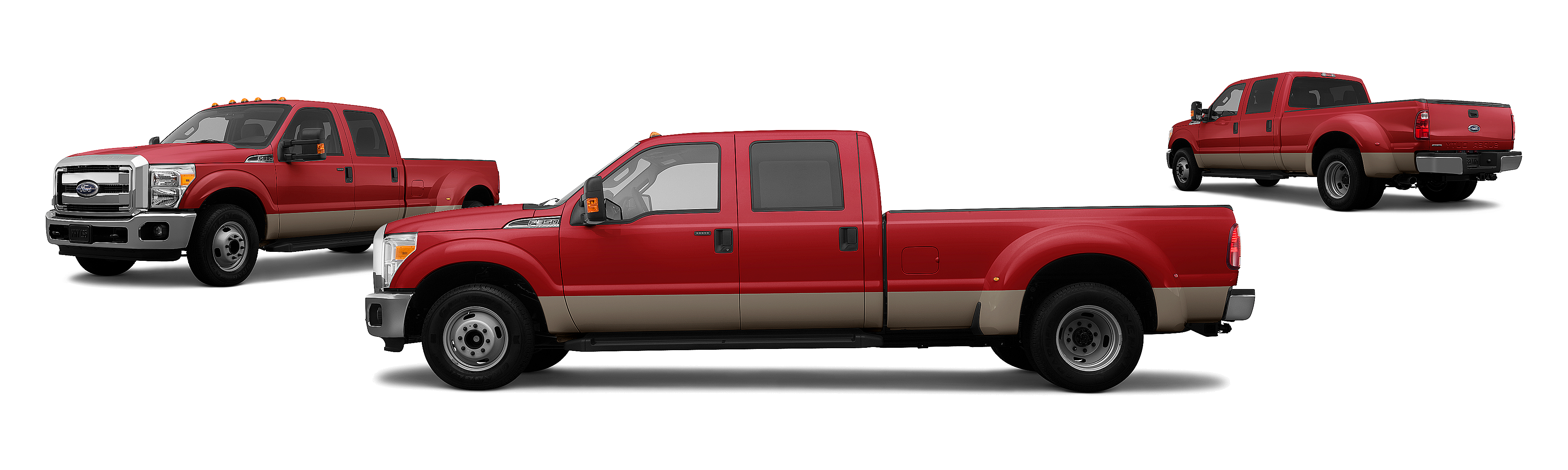 Image of 2012 Ford F-350 Super Duty 4x4 XLT 4dr SuperCab 8 ft. LB DRW Pickup