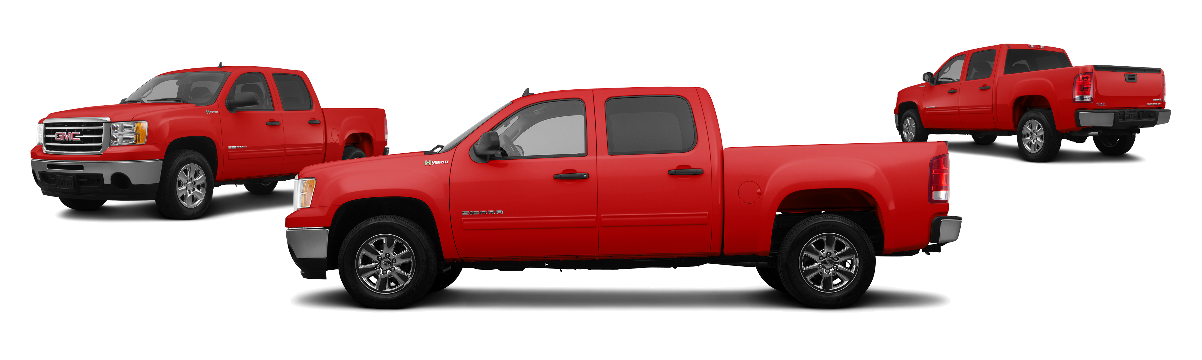 Image of 2012 GMC Sierra 1500 Hybrid 4x2 Base 4dr Crew Cab 5.8 ft. SB w/3HB