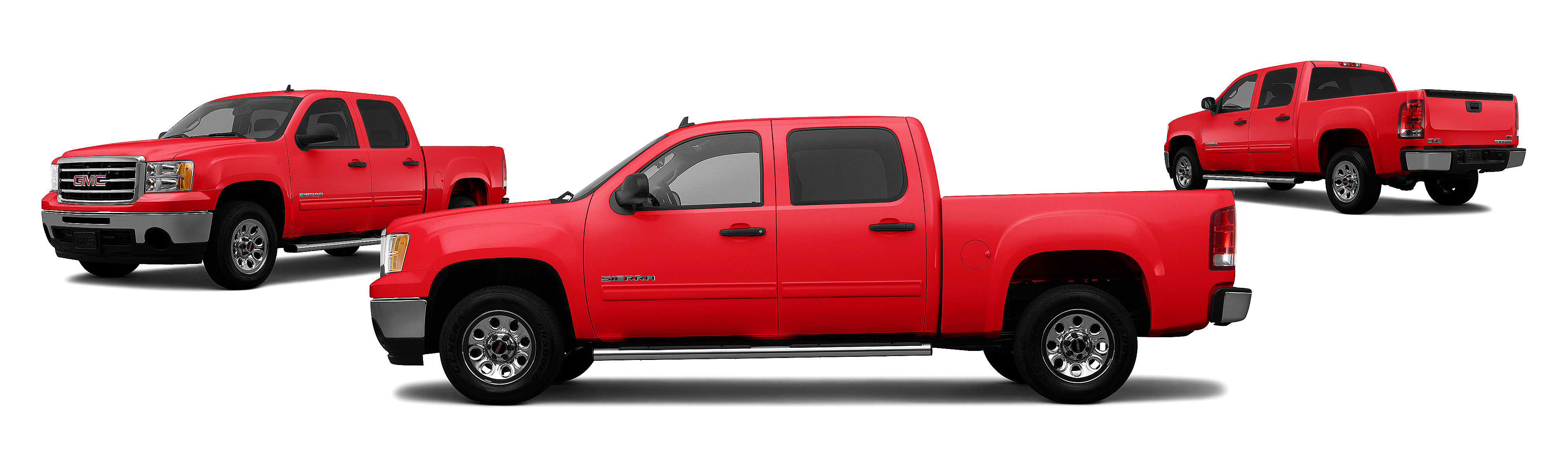 Image of 2012 GMC Sierra 1500 4x2 SLE 4dr Crew Cab 5.8 ft. SB