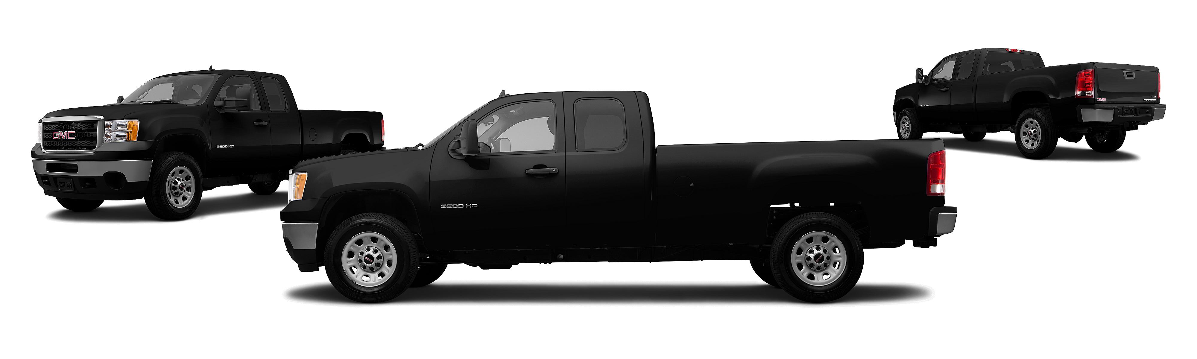Image of 2012 GMC Sierra 3500HD 4x2 SLT 4dr Extended Cab SRW