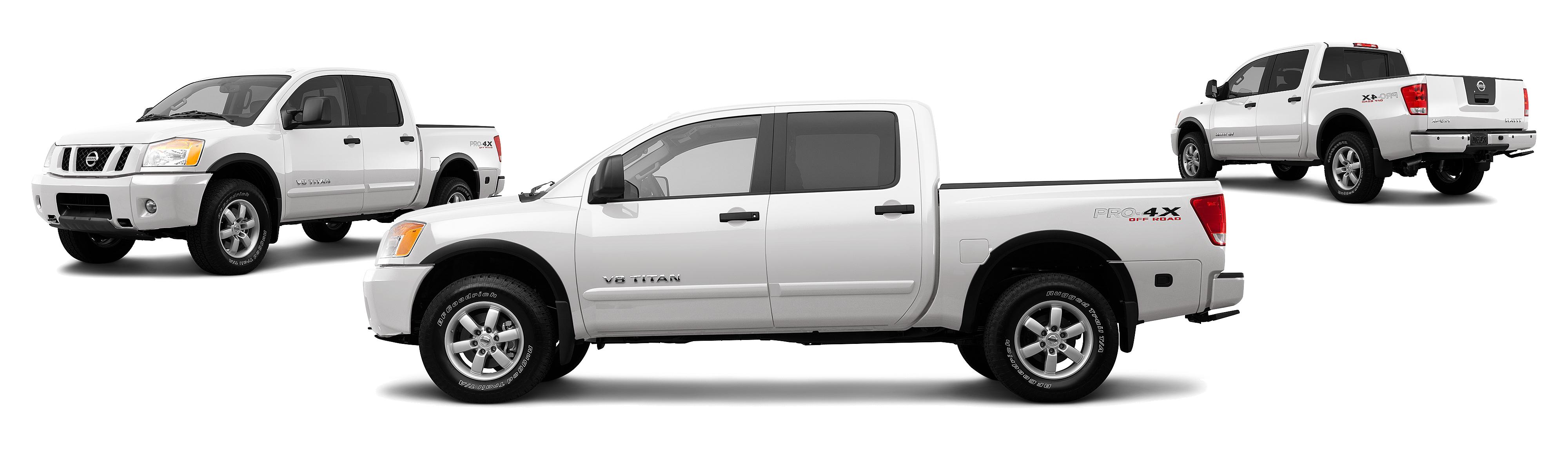 Image of 2012 Nissan Titan 4x4 PRO-4X 4dr Crew Cab SWB Pickup
