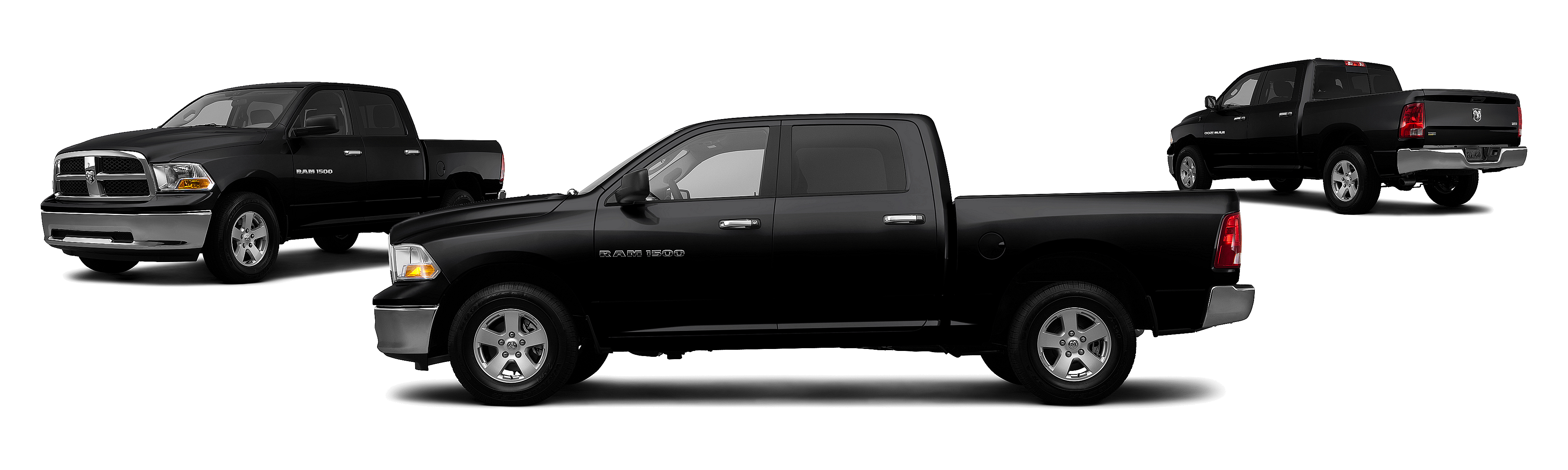 Image of 2012 Ram 1500 4x4 SLT 4dr Crew Cab 5.5 ft. SB Pickup