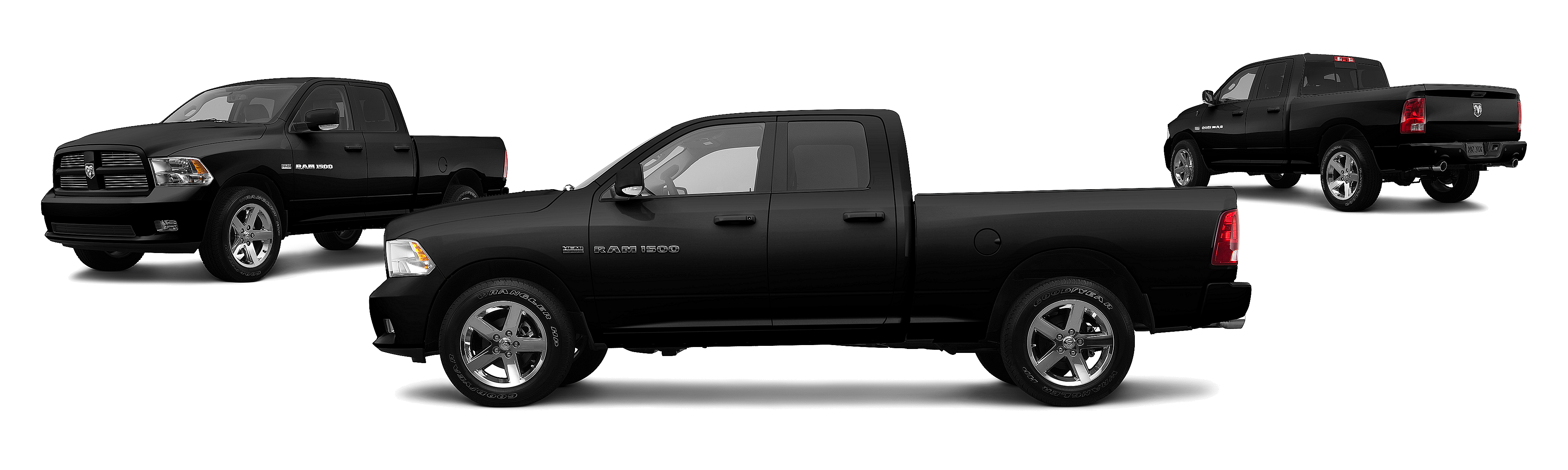 Image of 2012 Ram 1500 4x4 Sport 4dr Quad Cab 6.3 ft. SB Pickup