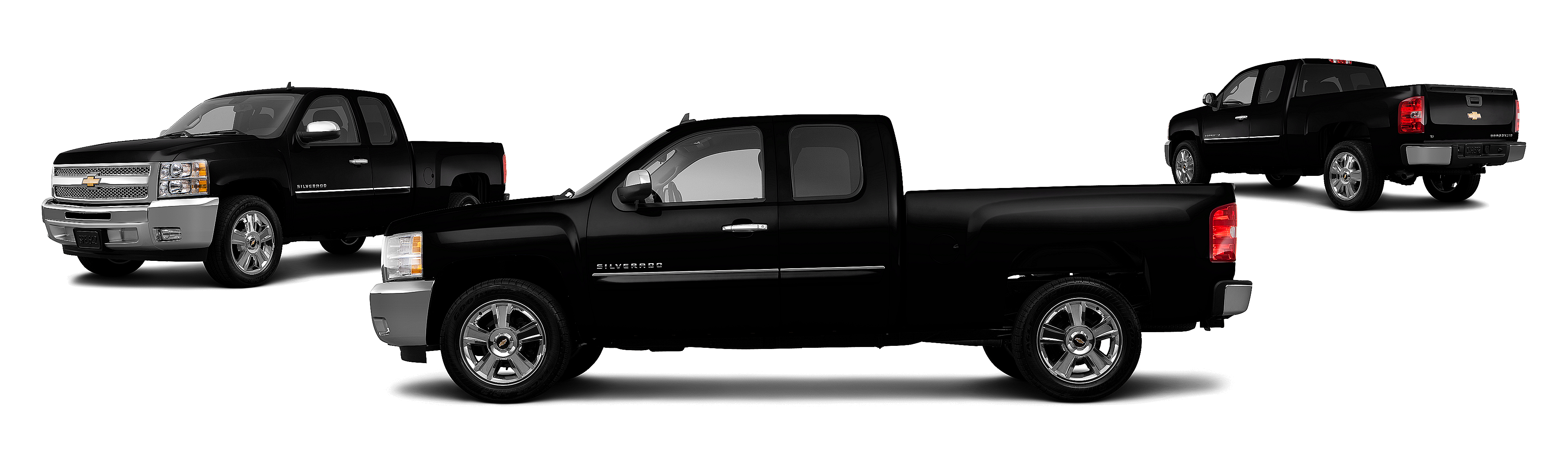 Image of 2013 Chevrolet Silverado 1500 4x4 LT 4dr Extended Cab 8 ft. LB