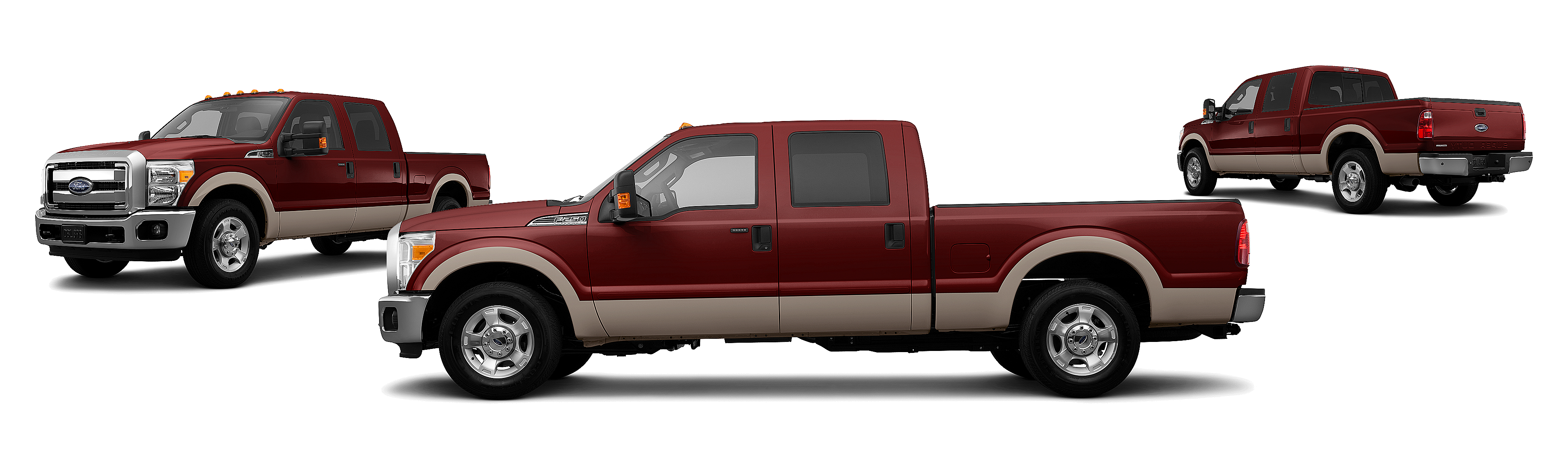 Image of 2013 Ford F-250 Super Duty 4x2 XLT 4dr Crew Cab 8 ft. LB Pickup