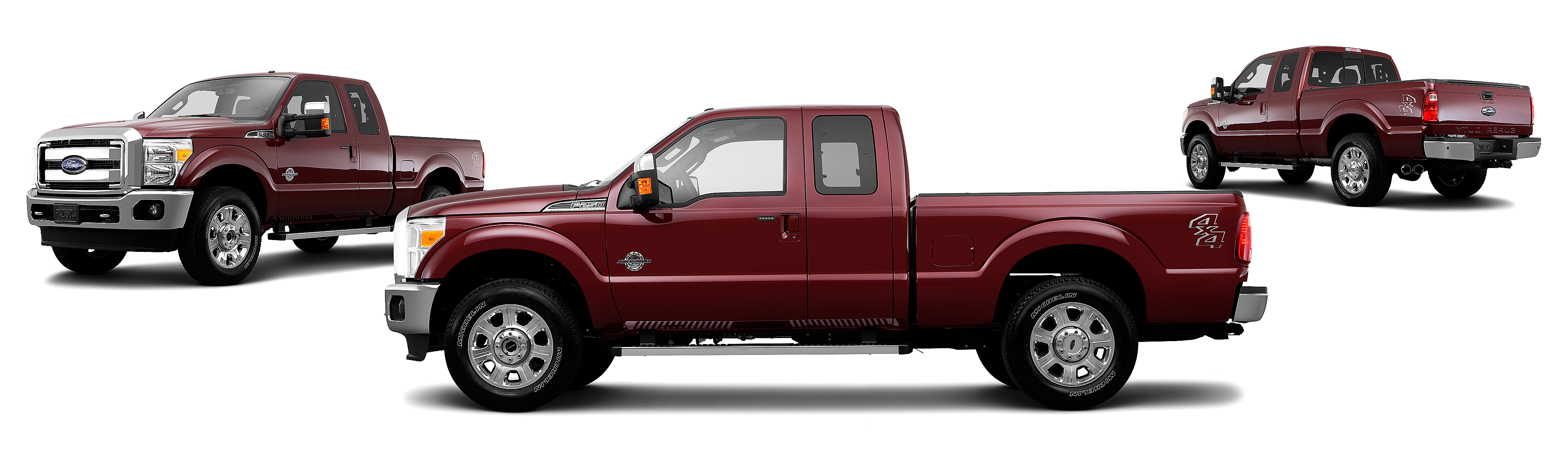 Image of 2013 Ford F-250 Super Duty 4x4 Lariat 4dr SuperCab 6.8 ft. SB Pickup