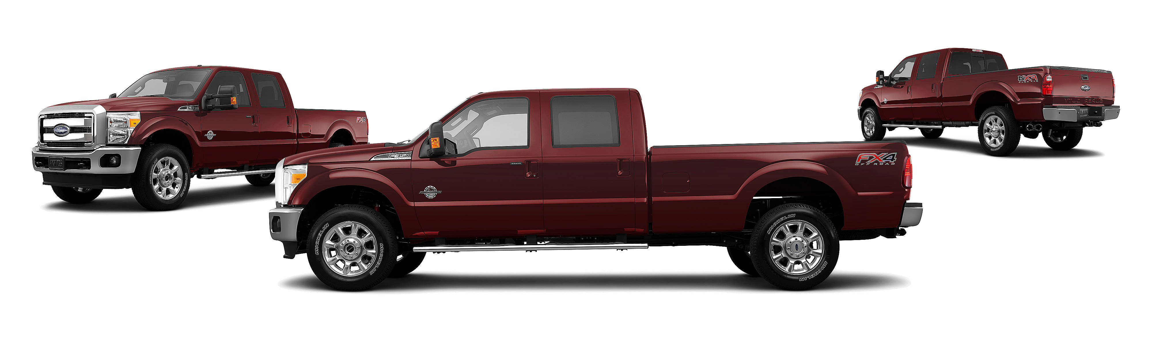 Image of 2013 Ford F-350 Super Duty 4x4 King Ranch 4dr Crew Cab 8 ft. LB DRW Pickup