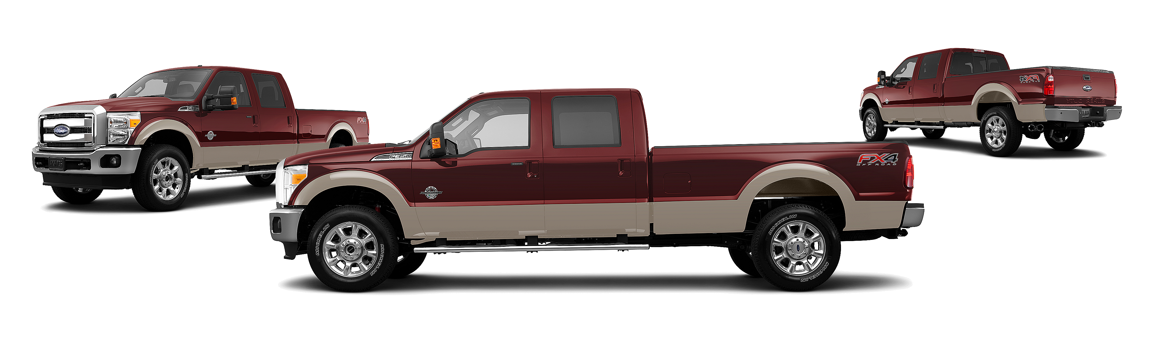 Image of 2013 Ford F-350 Super Duty 4x4 XLT 4dr Crew Cab 8 ft. LB SRW Pickup