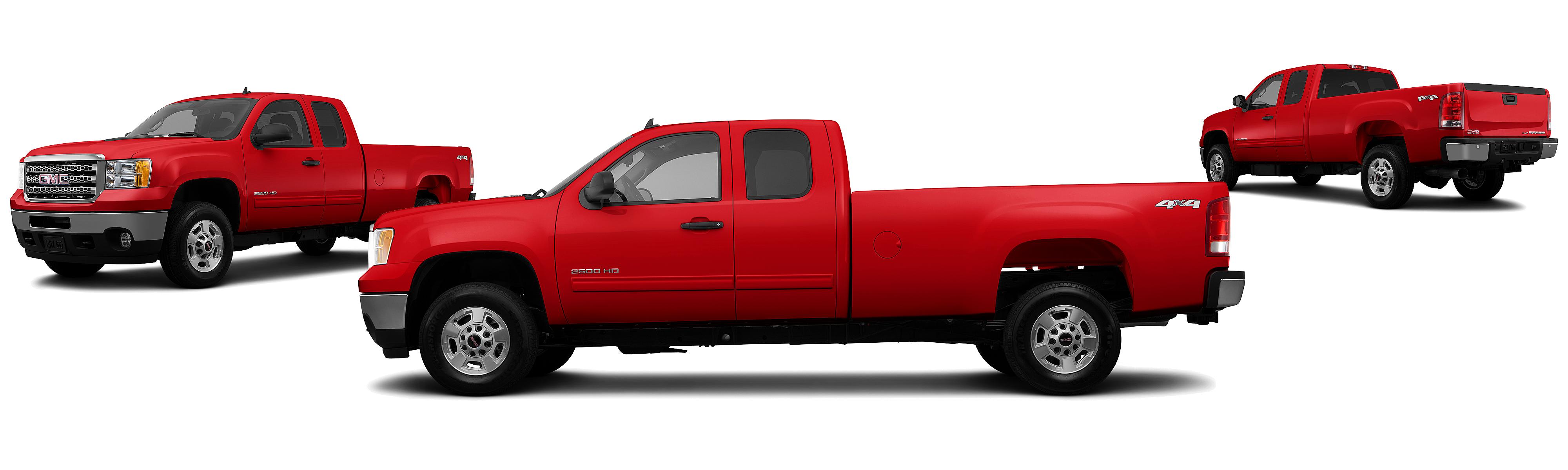 Image of 2013 GMC Sierra 2500HD 4x4 SLT 4dr Extended Cab LB