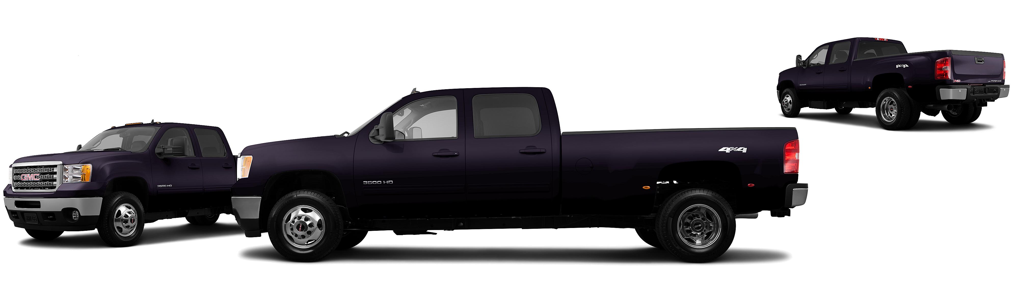 Image of 2013 GMC Sierra 3500HD 4x4 SLE 4dr Crew Cab DRW