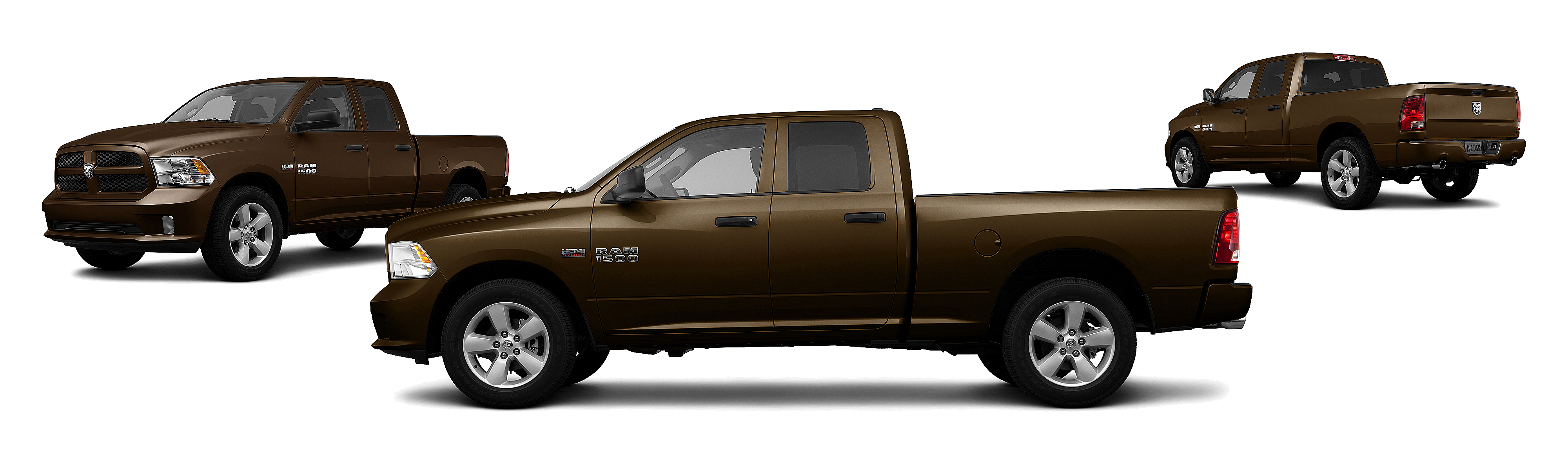 Image of 2013 Ram 1500 4x2 Laramie 4dr Quad Cab 6.3 ft. SB Pickup