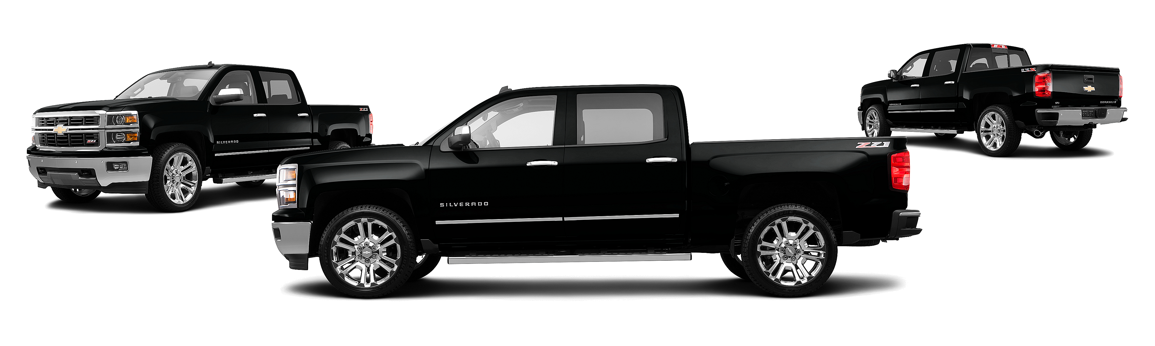 Image of 2014 Chevrolet Silverado 1500 4x2 LTZ 4dr Crew Cab 5.8 ft. SB
