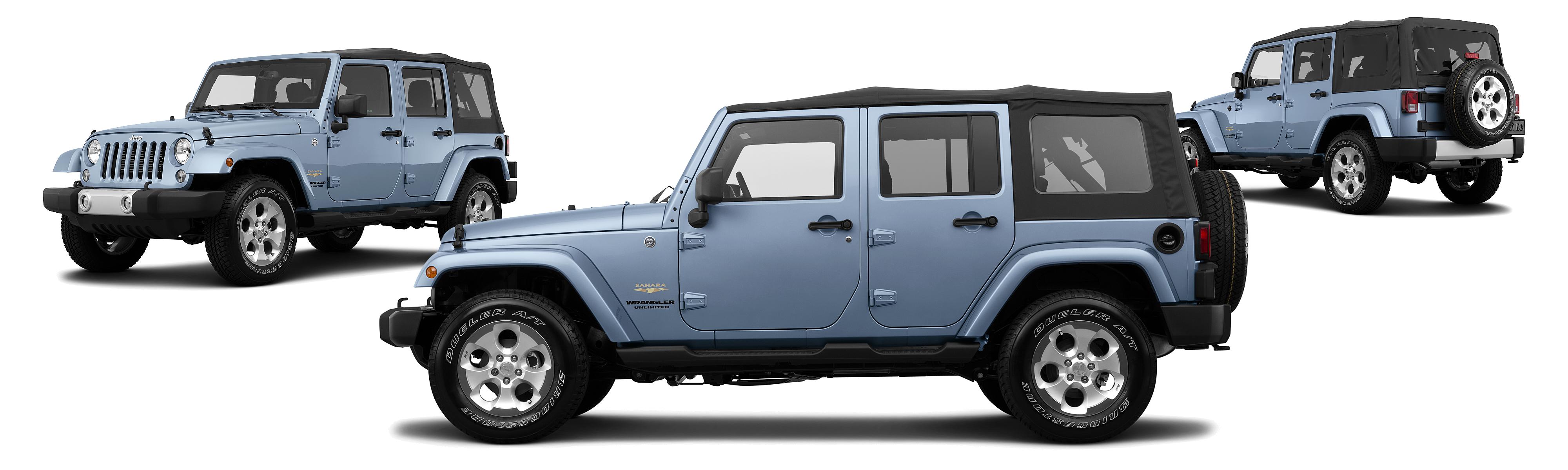 Image of 2014 Jeep Wrangler Unlimited 4x4 Sahara 4dr SUV