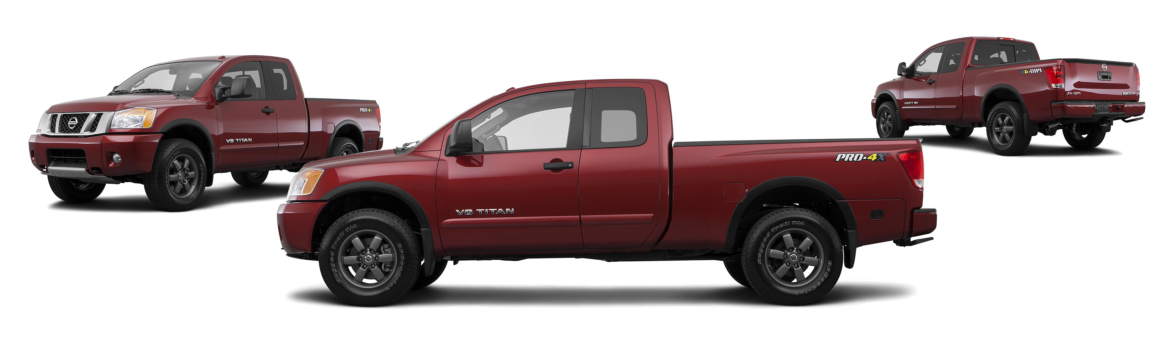Image of 2014 Nissan Titan 4x4 PRO-4X 4dr Crew Cab SWB Pickup