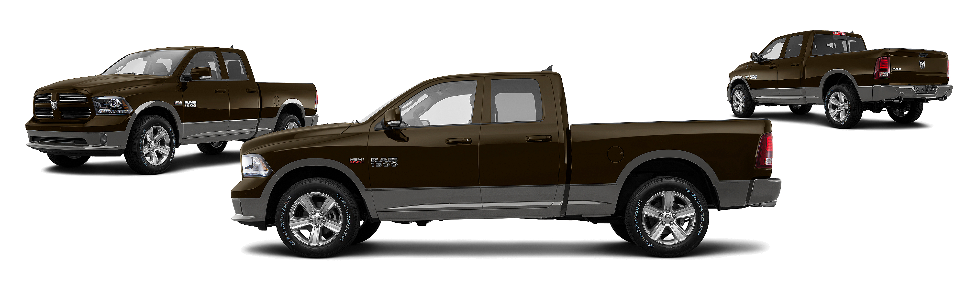 Image of 2014 Ram 1500 4x2 Laramie 4dr Quad Cab 6.3 ft. SB Pickup