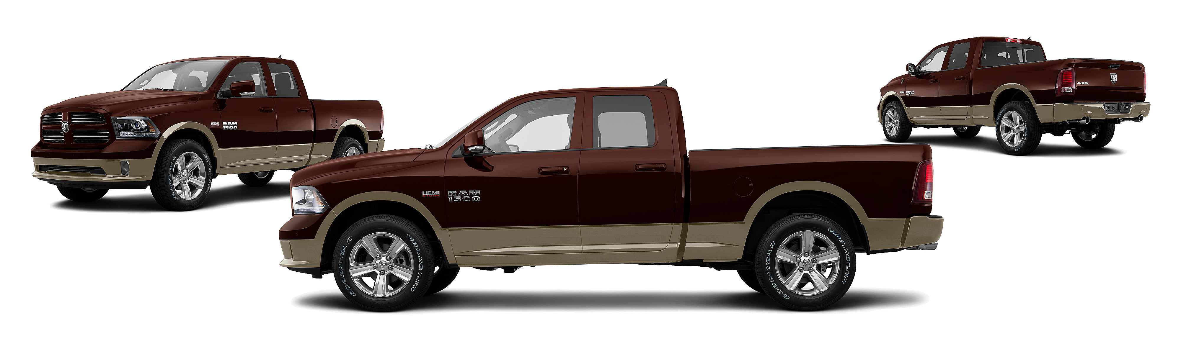 Image of 2014 Ram 1500 4x4 Outdoorsman 4dr Quad Cab 6.3 ft. SB Pickup