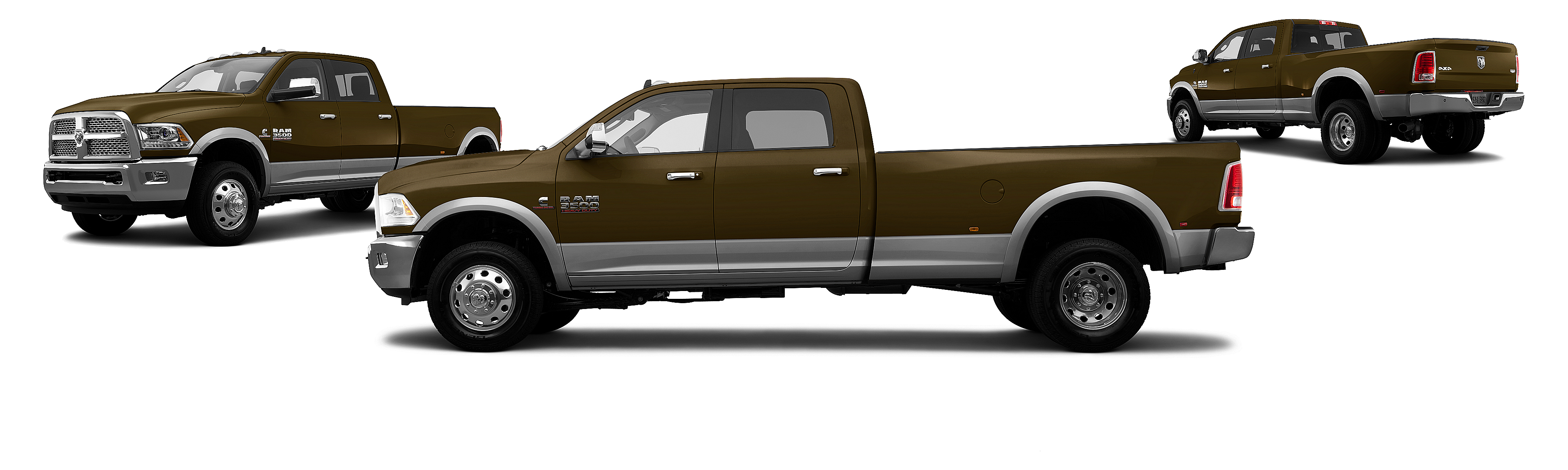 Image of 2014 Ram 3500 4x2 Laramie 4dr Mega Cab 6.3 ft. SB SRW Pickup