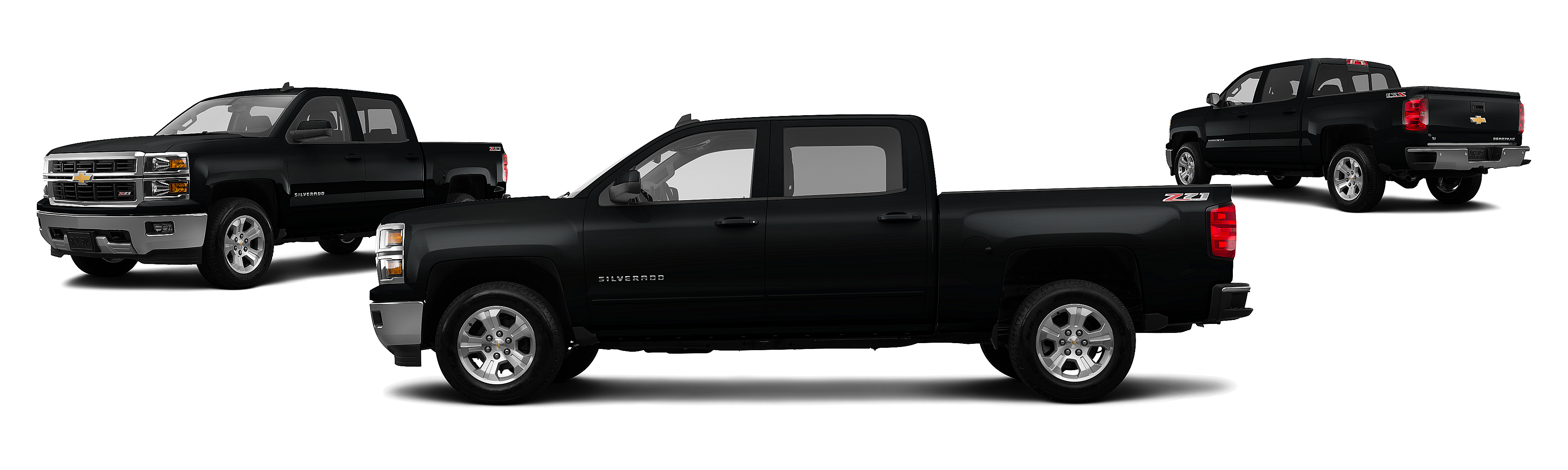 Image of 2015 Chevrolet Silverado 1500 4x4 LT Z71 4dr Crew Cab 5.8 ft. SB