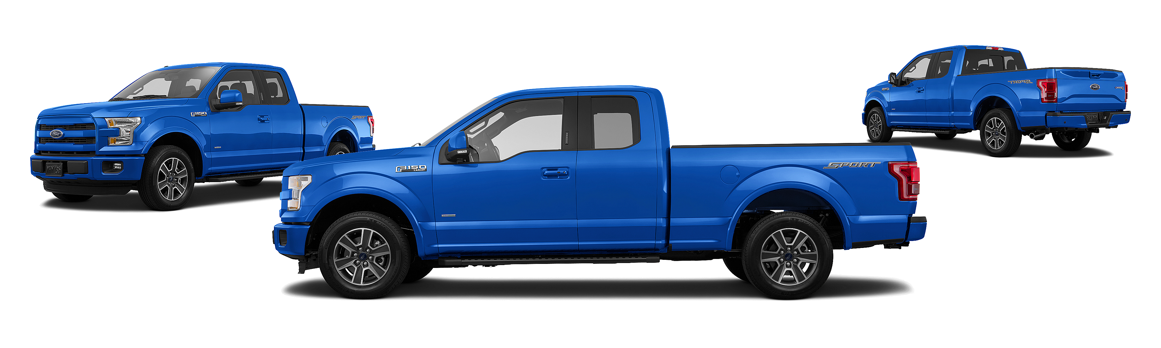 Image of 2015 Ford F-150 4x4 Lariat 4dr SuperCab 8 ft. LB