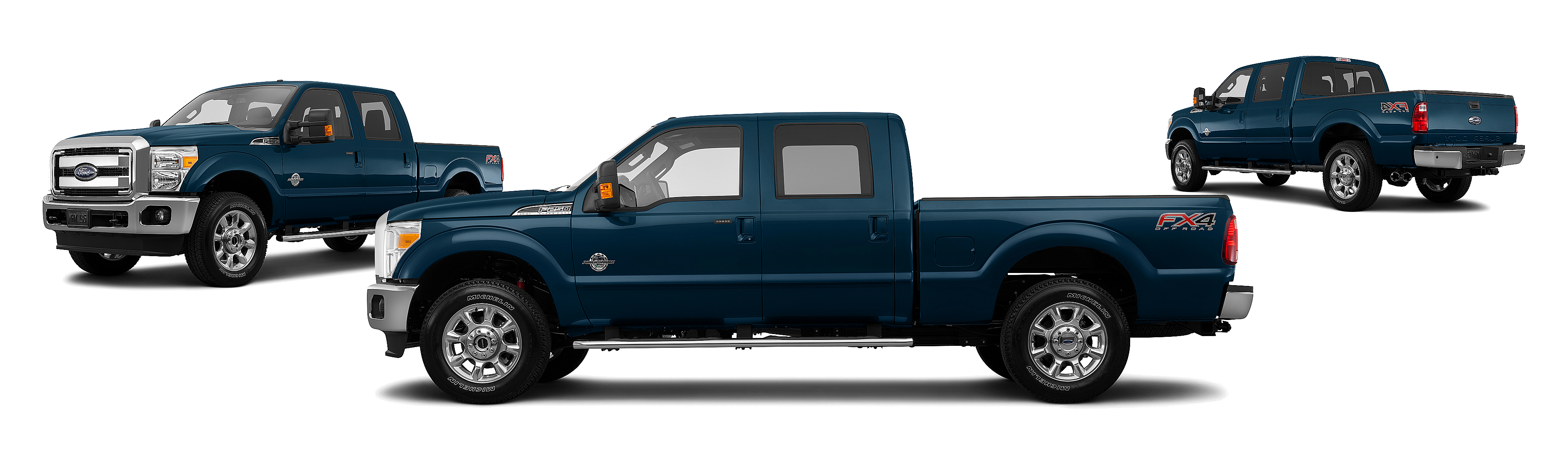 Image of 2015 Ford F-250 Super Duty 4x4 Lariat 4dr Crew Cab 8 ft. LB Pickup