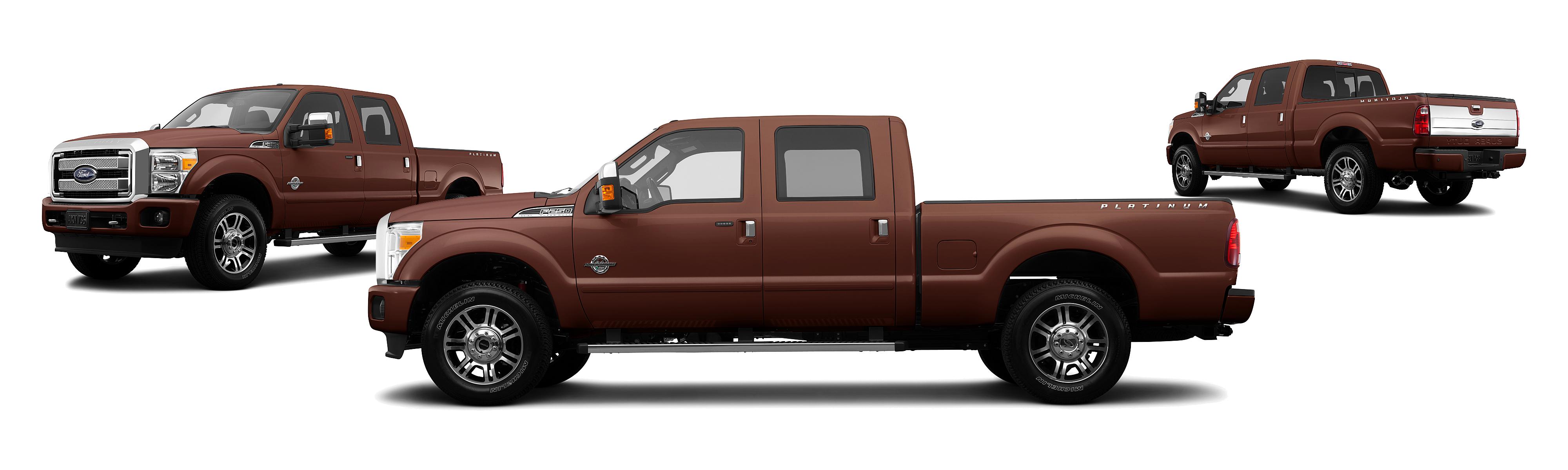 Image of 2015 Ford F-250 Super Duty 4x4 Platinum 4dr Crew Cab 6.8 ft. SB Pickup