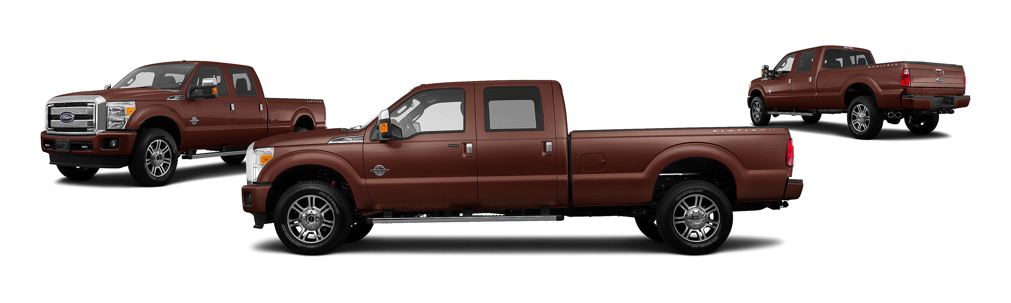 Image of 2015 Ford F-350 Super Duty 4x4 Platinum 4dr Crew Cab 6.8 ft. SB SRW Pickup