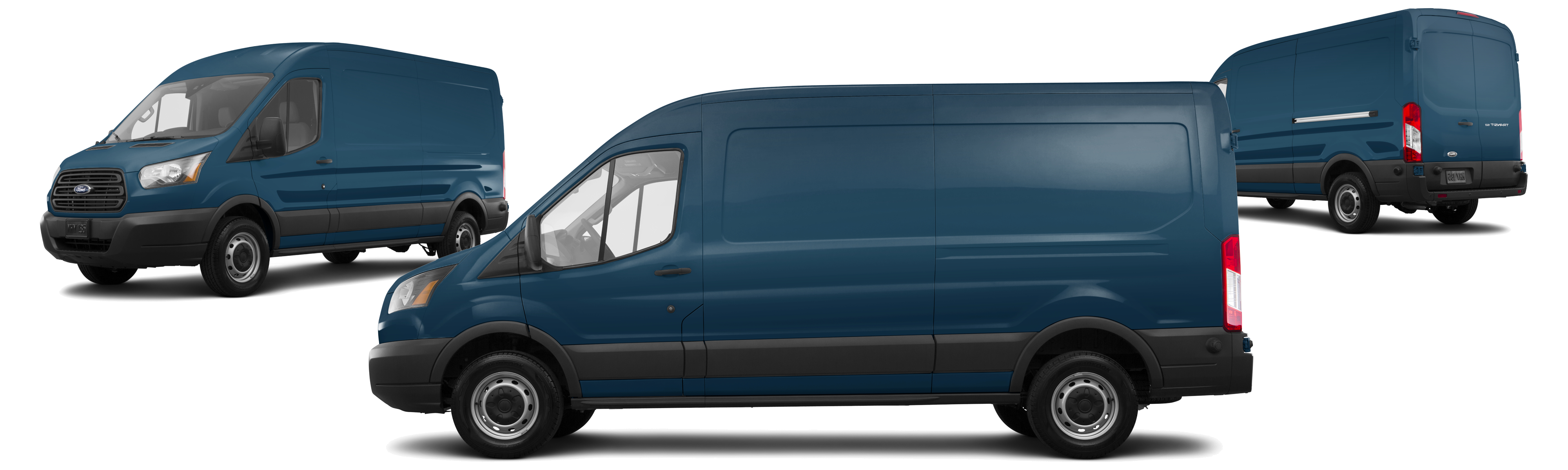 Image of 2015 Ford Transit 150 3dr LWB Medium Roof Cargo Van w/Sliding Passenger Side Door