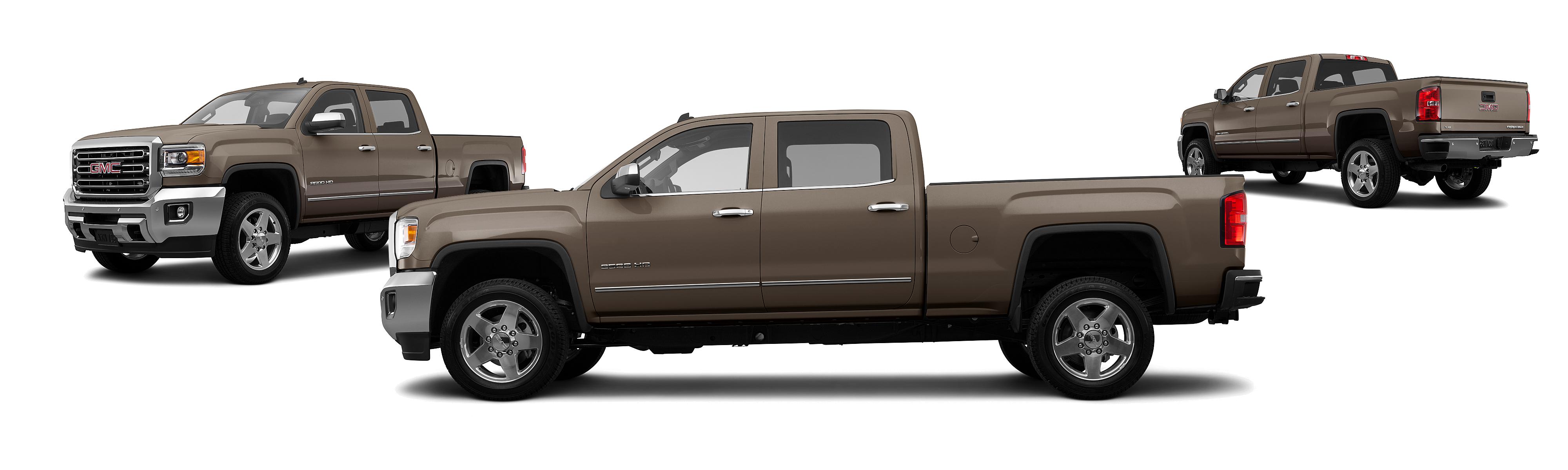 Image of 2015 GMC Sierra 2500HD 4x4 SLT 4dr Crew Cab SB